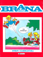 Brana Nikolić, strip i karikatura