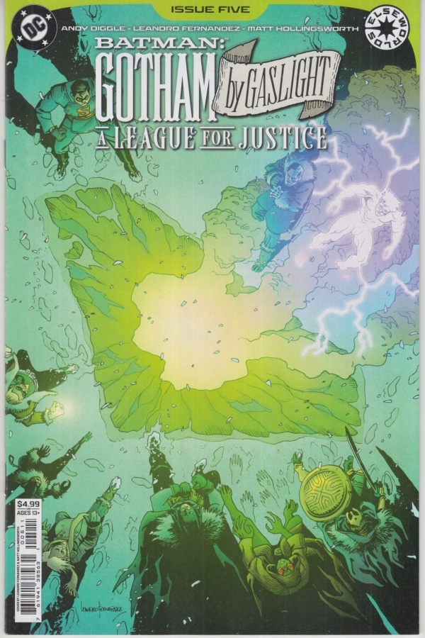 Batman: Gotham by gaslight - A league for justice #5